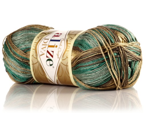 WŁÓCZKA ALIZE DIVA BATIK NR 3307 WIELOKOLOR