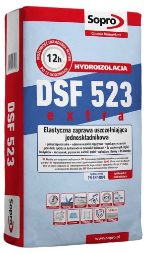 SOPRO DSF523 ZAPRAWA USZCZELNIAJĄCA ELASTYCZNA 20K