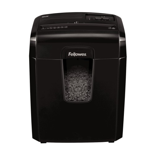 Fellowes Niszczarka do Dokumentów 8Mc, Czarny