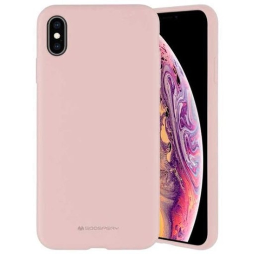 MERCURY SILICONE CASE IPHONE 13 MINI PINK SAND / PUDROWY RÓŹ #190666