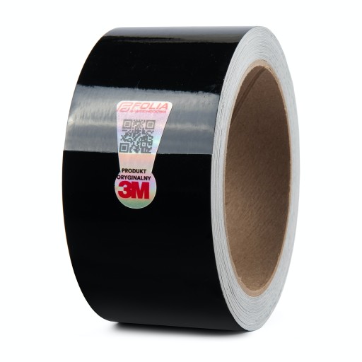 3M FOLIA DECHROMING CZARNA POŁYSK G12 2080 TAŚMA DO DECHROMINGU 10cm x 5m