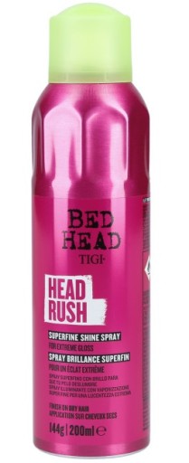 TIGI BED HEAD HEAD RUSH SPRAY Nabłyszczający Włosy 200ml