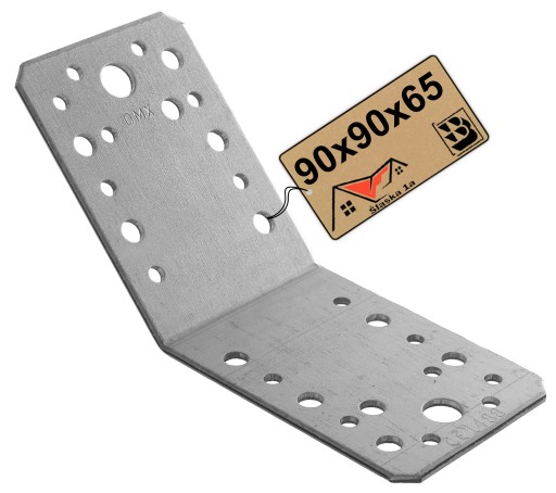 KĄTOWNIK ROZWARTY 135 ° CIESIELSKI ŁĄCZNIK MONTAŻOWY 90x90x65 2,5MM KLR