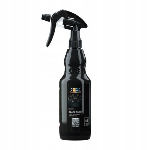 ADBL BLACK WATER CZERNIDŁO DO OPON 500ml + GRATIS