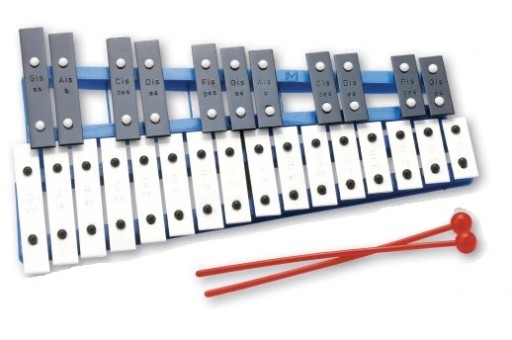 DZWONKI 27 TONOWE CHROMATYCZNE CYMBAŁKI