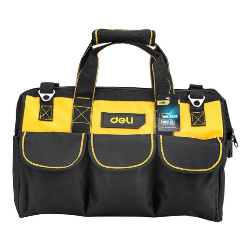 TORBA NARZĘDZIOWA MONTERSKA WARSZTATOWA ORGANIZER DELI TOOLS ZAMYKANA 16''