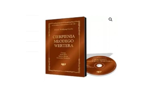 Cierpienia młodego Wertera - J. W. Goethe CD MP3 Wyprzedaż