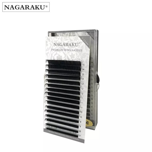 Rzęsy do Przedłużania Nagaraku Premium Mix D 0.12