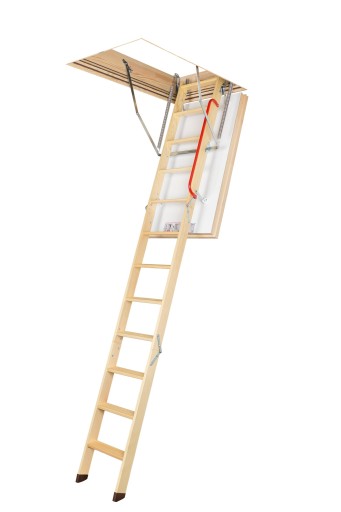 NOWOŚĆ SCHODY STRYCHOWE FAKRO LWT 80x120 # CIEPŁE