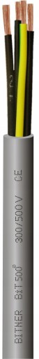Przewód sterowniczy BiT 500V 4G1,0 4x1,0 S54451 1m