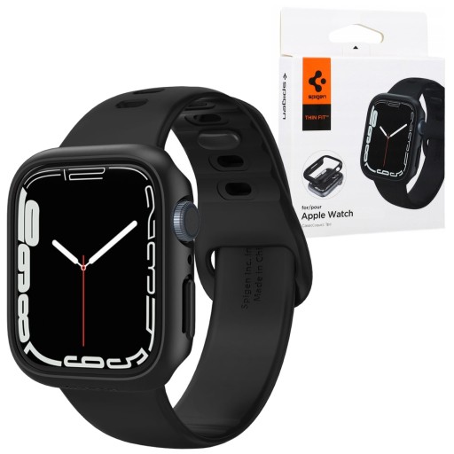 ETUI DO Apple Watch 7 / 8 Spigen Thin Fit 45 mm