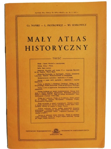 MAŁY ATLAS HISTORYCZNY