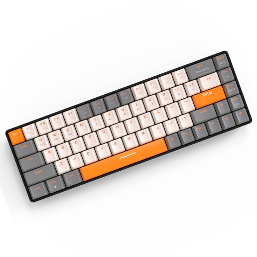 Bezprzewodowa klawiatura mechaniczna 68klucz Red Axis udostępnia USB/Bluetooth
