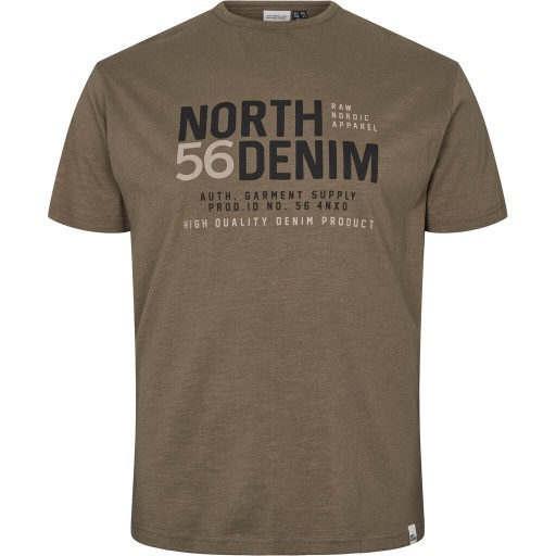 Duża koszulka męska NORTH 56*4 t-shirt duże rozmiary 4XL