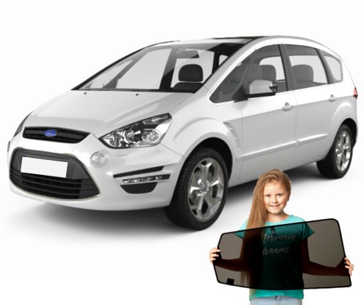 ZASŁONKI NA MAGNESACH FORD S-MAX I 1 2006-2015