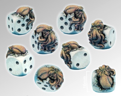 Scibor 28CM0001 Cthulhu Die - Kostka Cthulhu