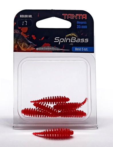 Lekki spinning - tanta 3,5 cm przynęta wędkarska na okonie SpinBass !