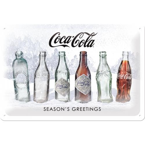Tablica Coca-Cola Seasons Gr 20x30 Nostalgic 62752