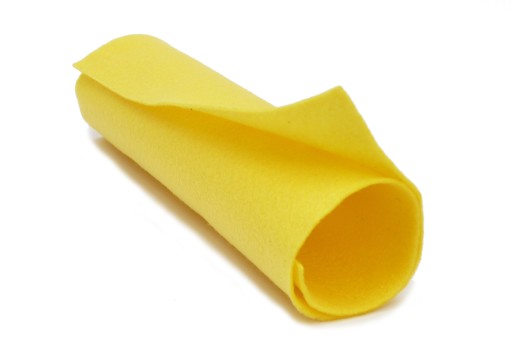Filc 1mm, poliestrowy, 20x30cm- cytryna