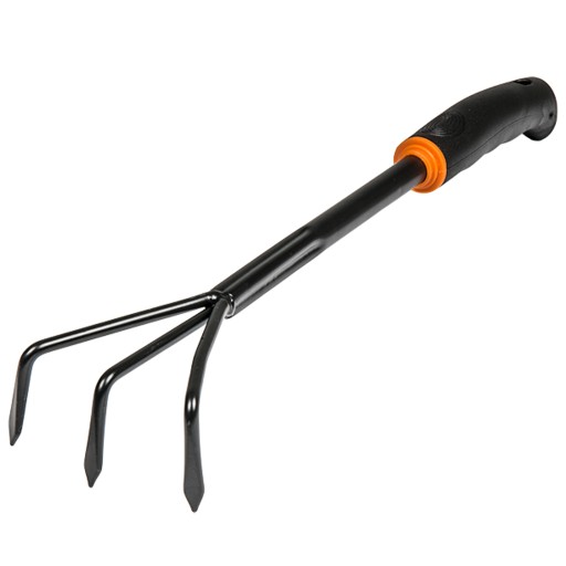 SPULCHNIACZ pazurki ogrodowe trójząb metalowe 38cm