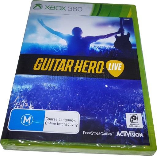GUITAR HERO LIVE NOWA GRA XBOX 360 X360