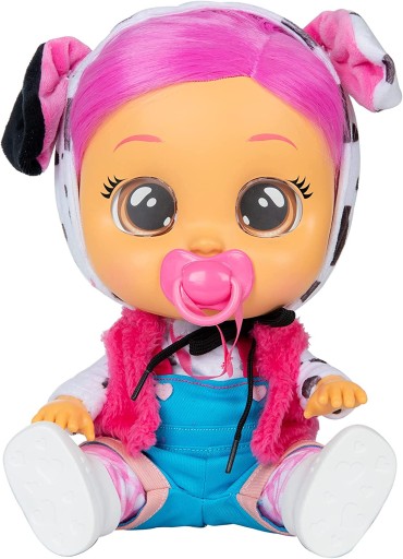 LALKA CRY BABIES CRYBABIES DRESSY DOTTY DALMATYŃCZ