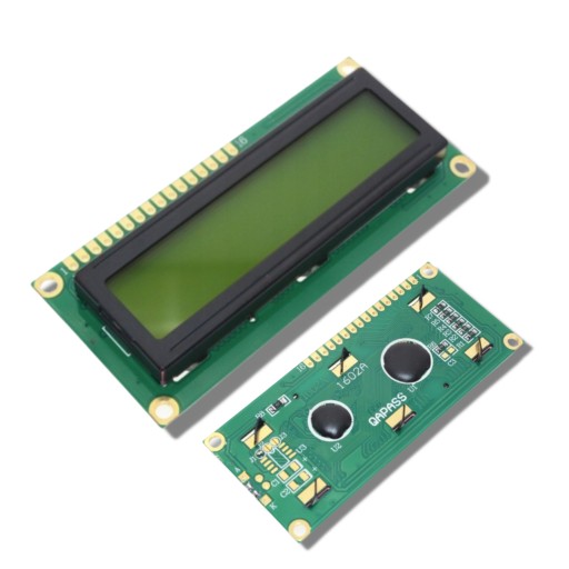 Wyświetlacz LCD 16x2 1602 HD44780 zielony