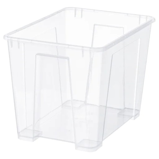 IKEA pojemnik pudełko SAMLA 39x28x28cm /22l
