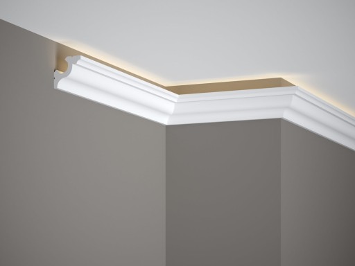MARDOM DECOR LISTWA PRZYSUFITOWA LED MDB172 H-4.0cm - DŁUGOŚĆ - 2m Gzyms