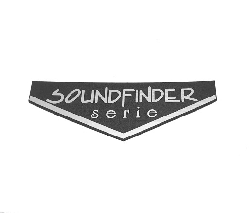 Emblemat Tonsil Soundfinder srebrna 77x27mm