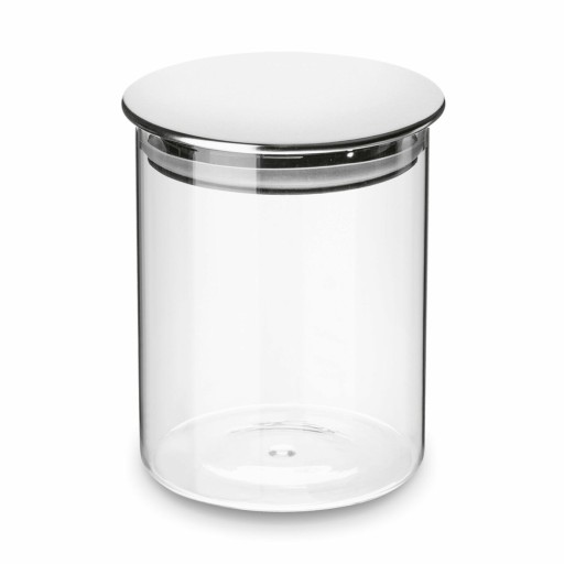 Szklany pojemnik na żywność przeźroczysty 700 ml.
