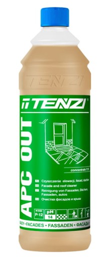 TENZI APC OUT 1L PŁYN DO MYCIA DACHÓW, ELEWACJI