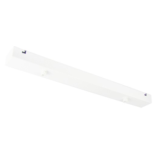 Podsufitka do lampy 50cm 2 otwory biała maskownica