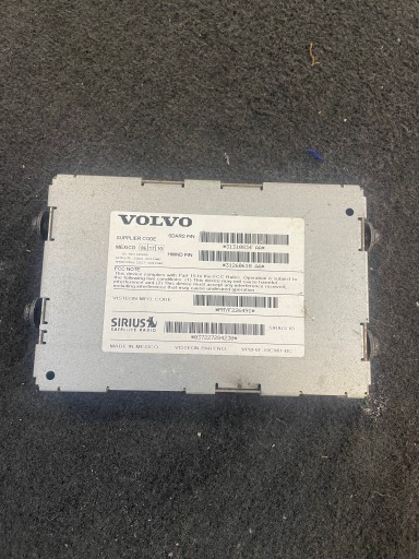 MODUŁ RADIA VOLVO XC60 S60 31260610