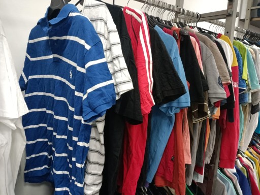Odzież używana T-shirt męski polo i zwykłe 26 zł/kg 1 gatunek / sortowane