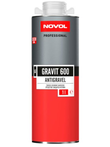 NOVOL GRAVIT 600 baranek ochrona karoseri BIAŁY 1L