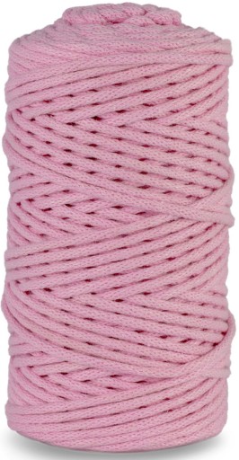 Sznurek bawełniany do makramy Cukierkowy 50m 3mm