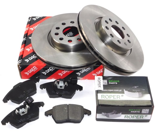 Tarcze + KLOCKI przód VW PASSAT B6 312MM 2005-
