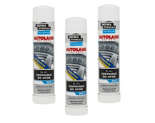 AUTOLAND BLAG 400ML CZERNIDŁO DO OPON Z FILTREM UV
