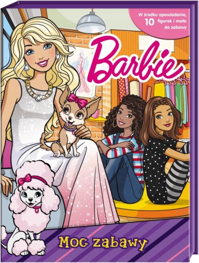 Barbie Moc Zabawy 10 Figurek Mata do Zabawy