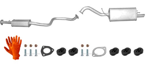 CHEVROLET TACUMA 1.6 2.0 TŁUMIK ŚRODKOWY KOŃCOWY