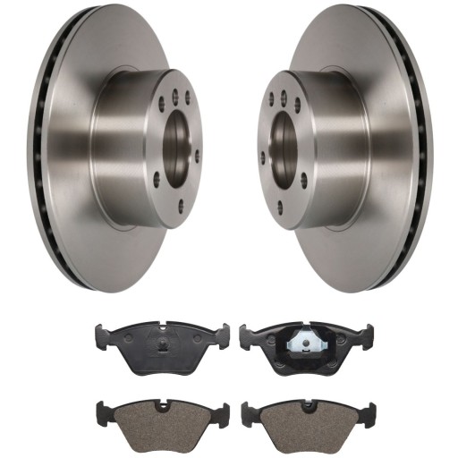 TARCZE + KLOCKI PRZÓD do BMW 5 E39 296MM