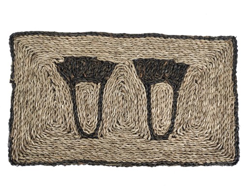 Mata wycieraczka z trawy morskiej 40x70 cm