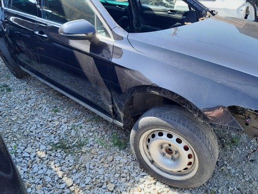 VW PASSAT B8 SZYBA PRZÓD PRZEDNIA PRAWA