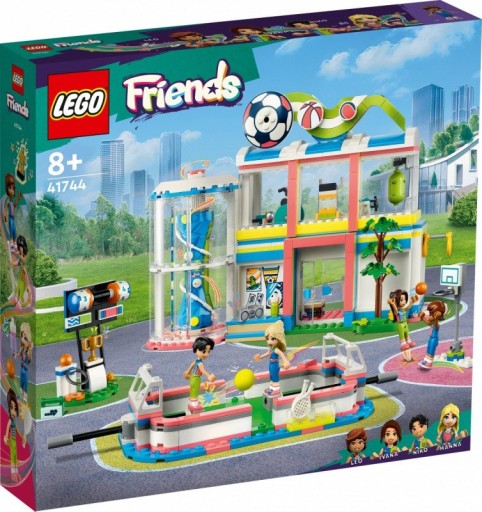 LEGO Friends 41744 Centrum sportowe Boisko do Kosza i Piłki Siłownia NOWE!