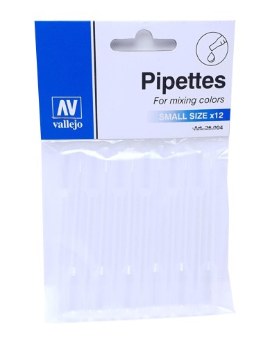 Vallejo Pipety 1ml x 12 szt w opakowaniu NEW