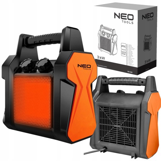 NAGRZEWNICA ELEKTRYCZNA ceramiczna 3kW NEO 90-061