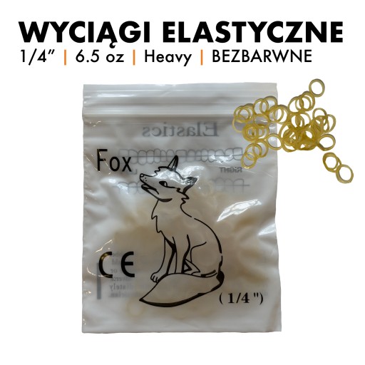 Gumki wyciągi elastyczne ortodontyczne 1/4