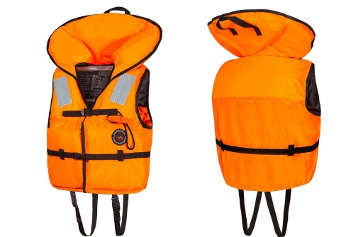 Kamizelka ratunkowa kapok Aquarius pomarańczowa kajak łódź 50N r.XS 30-40kg