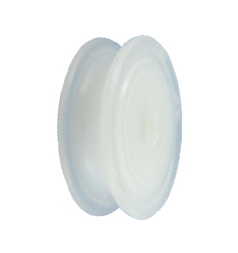 Rolka bez łożysk fi 52mm fi 10 mm na linkę fi10mm